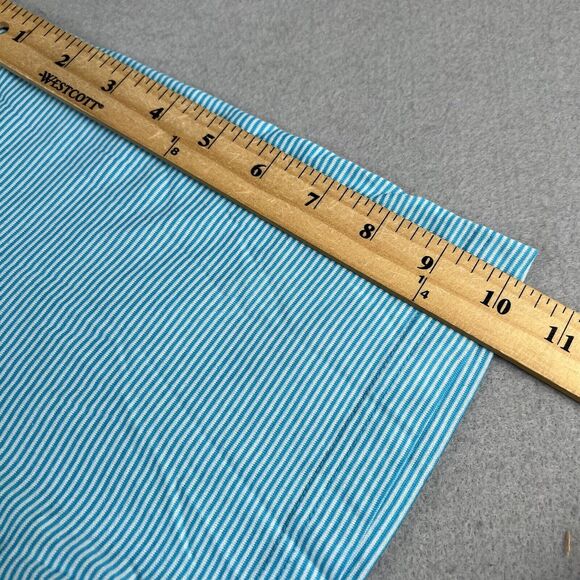 Fairway & Greene Monroe Golf Club Pureformance Blue Striped Polo Shirt Men’s M - Picture 10 of 16